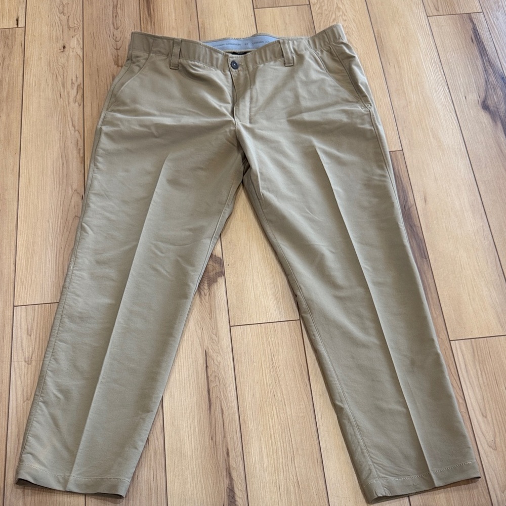 Under Armour Men's Tan Golf Pants